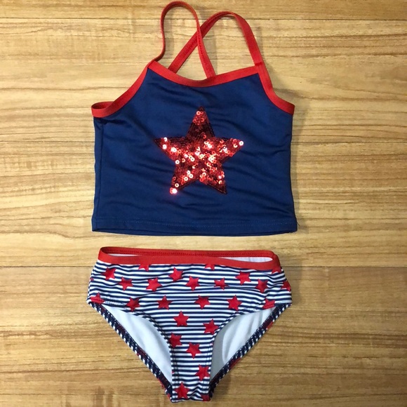 stars and stripes tankini